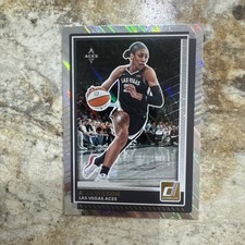 2025 Donruss WNBA A'Ja Wilson Silver Holo #82 Las Vegas Aces