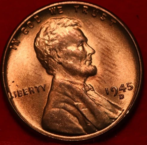 1945-D Lincoln Wheat Cent — photo from another recent sale