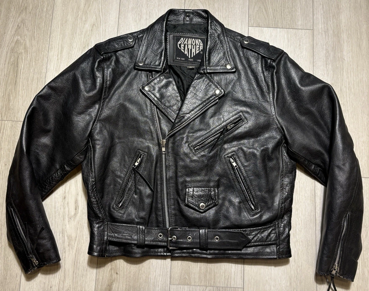 v*i様 Diamond Dogs 00s archive Leather ja Metal Gear Game Diamond Dogs Leather Jacket