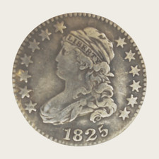1825 Capped Bust Half Dollar