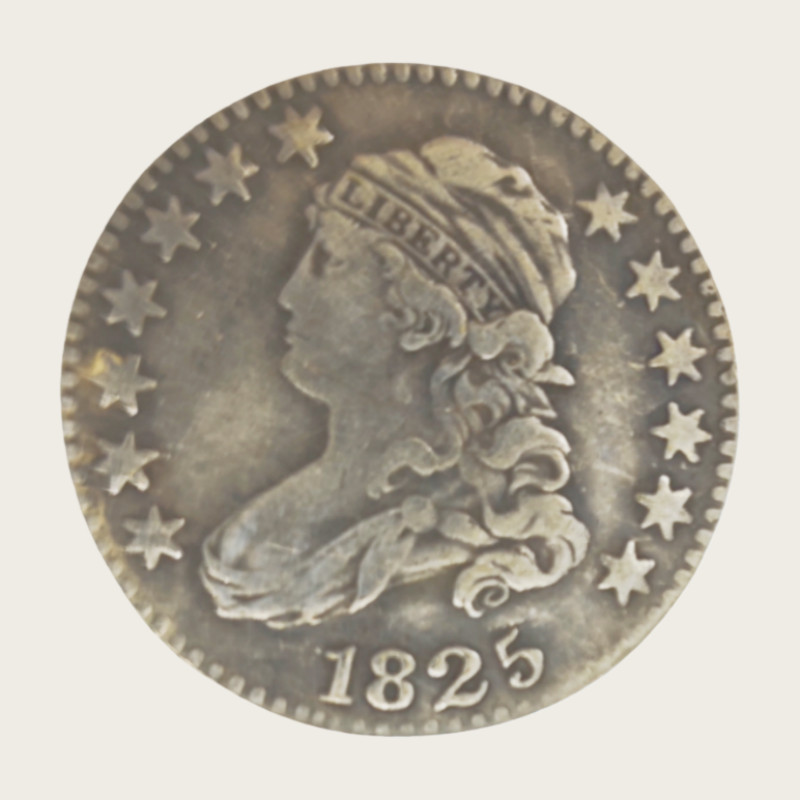 1825 Capped Bust Half Dollar