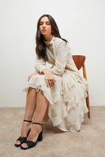 Oasis Black Heeled Sandals Womens Occasion Heels