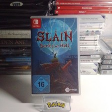 Thumbnail of ebay&reg; auction 298526229885 | Neu: Slain Back from Hell Nintendo Switch Spiel Deutsch run and gun arcade 8bit