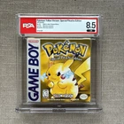 Pokemon Yellow PSA Graded 8.5 CIB Nintendo Gameboy Special Pikachu Edition!
