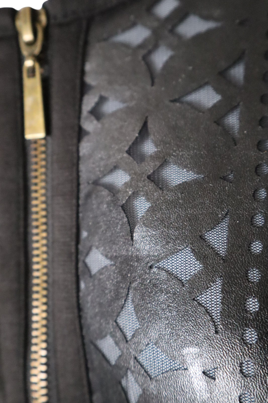 Ruby Rd. Lightweight Zip Jacket Cutout PU Front K… - image 4