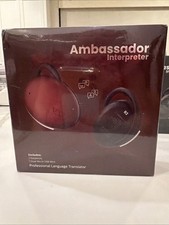 Waverly Labs Ambassador Language Translator. 2 earpieces, over 40 dialects