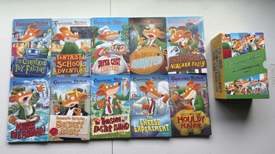 Boxed set  Geronimo Stilton The 10 Book Collection Series 2  Very Good condition