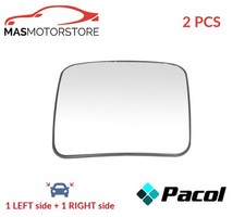 REAR VIEW MIRROR GLASS PAIR LHD ONLY PACOL IVE-MR-020 2PCS I NEW OE REPLACEMENT