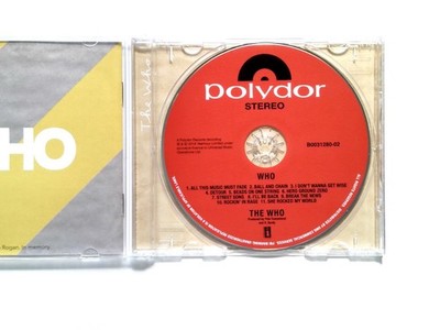 The Who – WHO CD 2019 Classic Rock Polydor Interscope Records