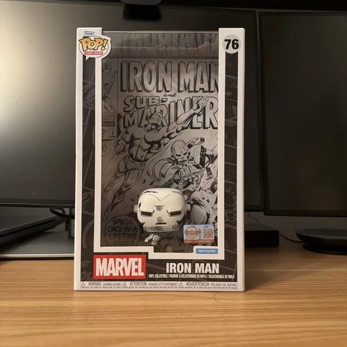 Funko POP! Comic Covers Iron Man #1 (Black & White) LE 750 PREORDER CONFIRMED