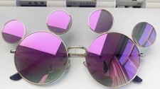 Disney Parks Inspired Mickey Mouse Sunglasses Pink Viral