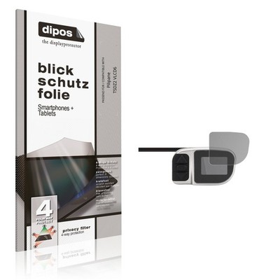 Blickschutzfolie für Pilipane TSDZ2 VLCD6 matt Schutzfolie Folie Display Schutz