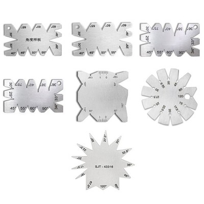 Angle Finder Cutting Angle Gage Template Metalworking Thread Gauge Portable
