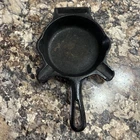 Antique Griswold Erie Quality Ware 570 Mini Skillet #00 Ashtray Match Holder