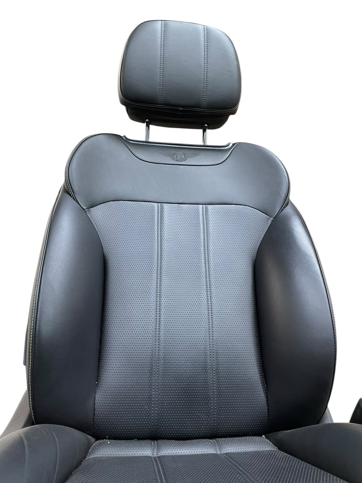 2015-2020 BENTLEY BENTAYGA Front Right Seat Assembly Complete Beluga (BB) Black