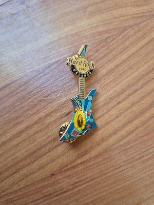 Official Hard Rock Cafe Orlando Peace Global Love 2007 Guitar LE300 Emaille Pin