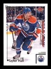 67 Taylor Hall 4 Oilers 2013 Fleer Hockey Sports Trading Card