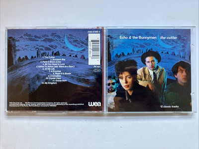 Echo & The Bunnymen - The Cutter  (CD) Import - Germany - Red Tray Holder!