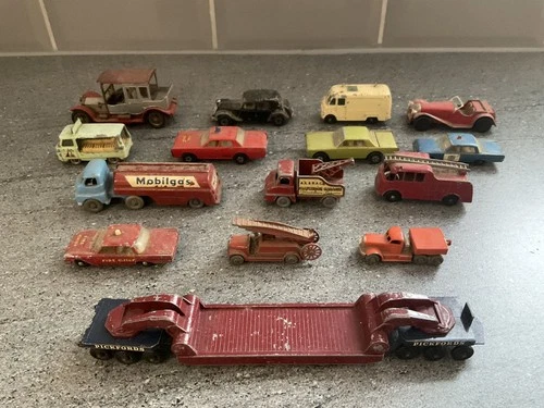 Job Lot of 15 Vintage 1960s/1970s Lesney Matchbox Vehicles