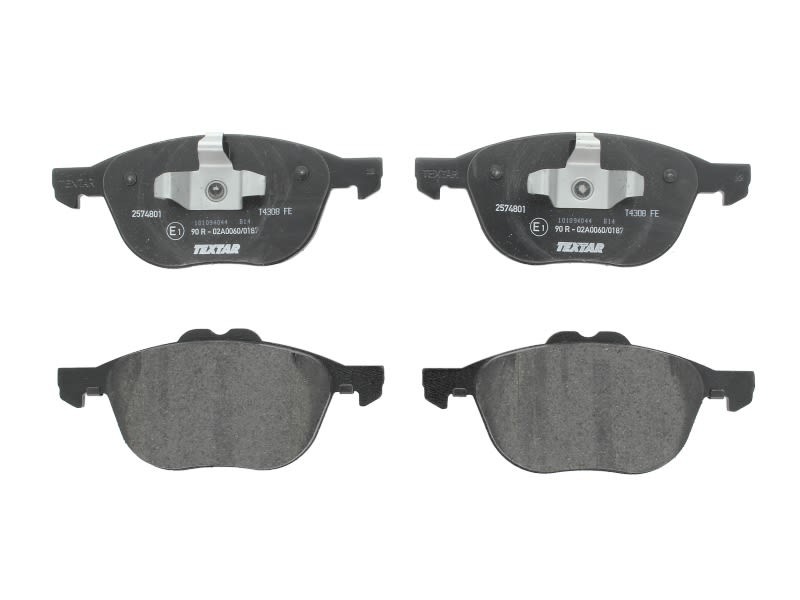 Plaquettes de frein TEXTAR haut de gamme pour système thermique Focus 3 1.0