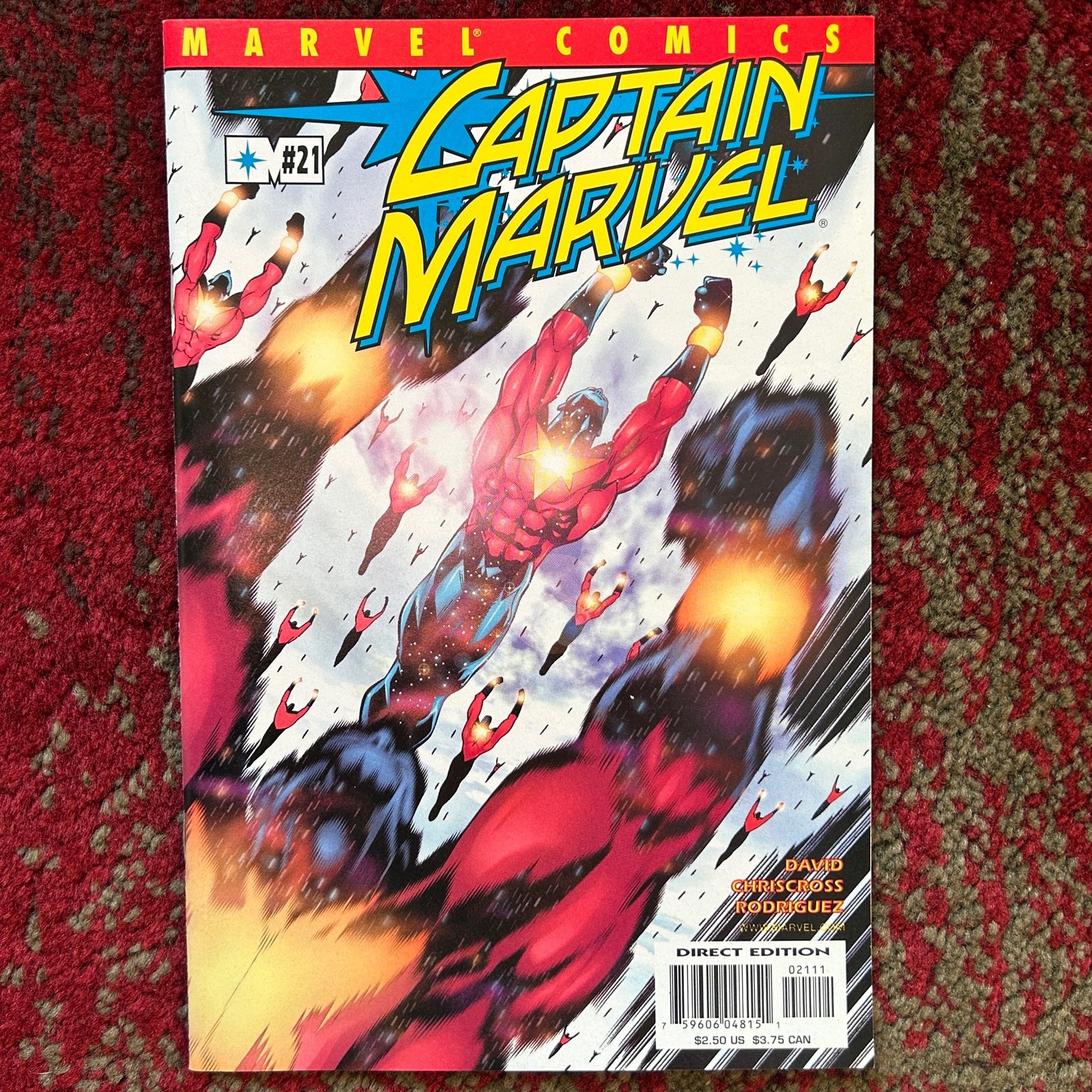 Captain Marvel #21 Big Mother First Full Appearance Key Issue 2001 Marvel Comics