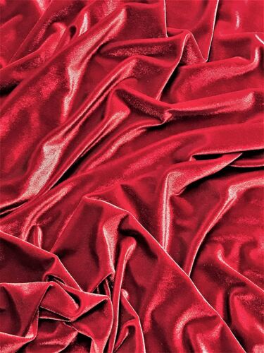 Stretch Velvet Fabric, 60 Wide - Picture 1 of 33