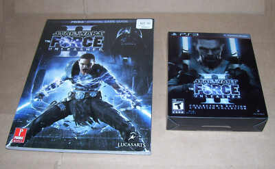 Star Wars The Force Unleashed II(2) Collector's Edition PlayStation 3 PS3 +Guide