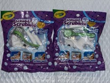 2x Crayola Scribble Scrubbie Pets Scribble Scrub Scribble Again New Sealed
