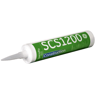 GE SCS1203 Black 1200 Construction Silicone Sealant - Picture 2 of 2