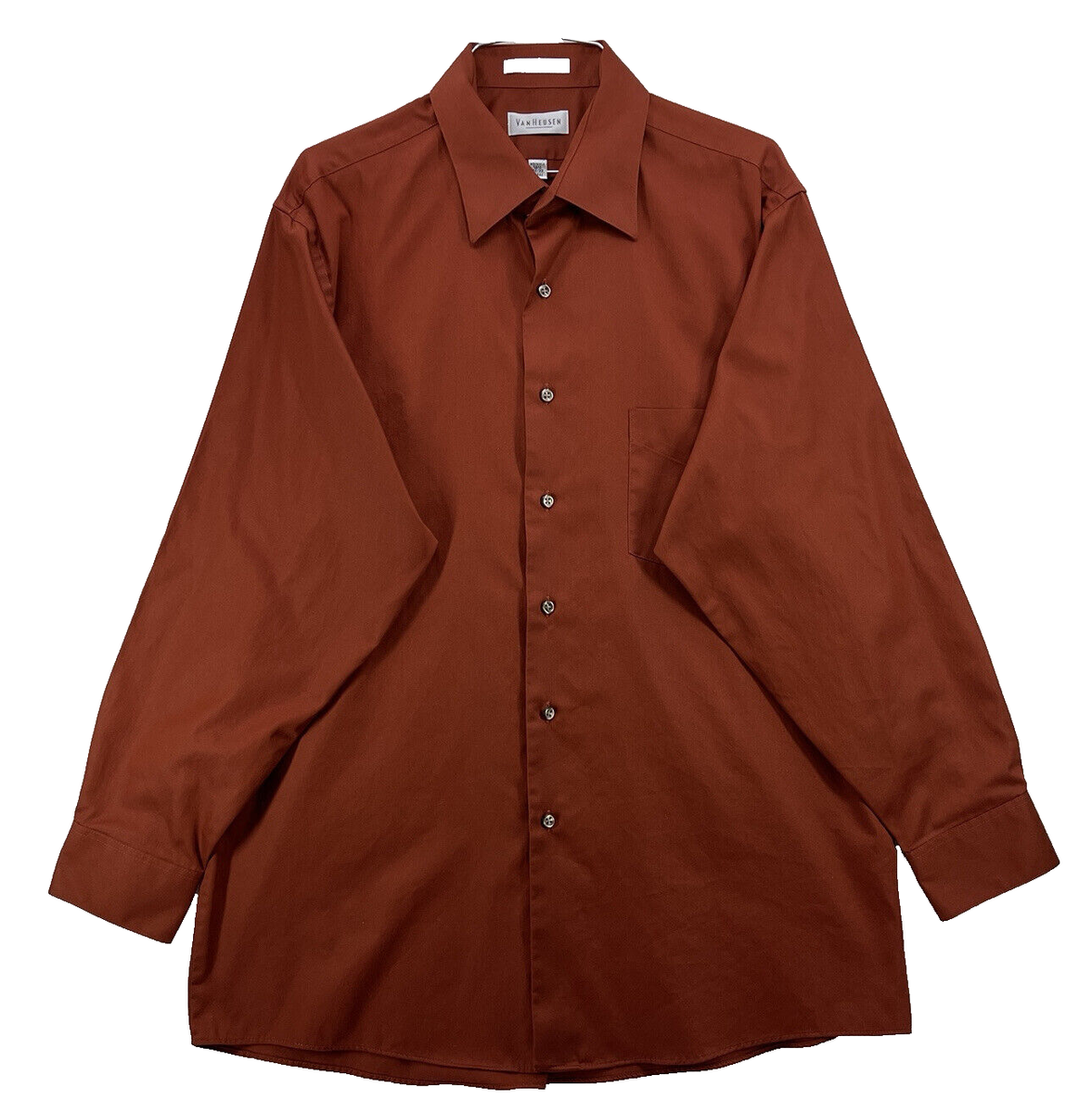 Van Heusen Lux Sateen Shirts Van Heusen Lux Sateen Men's Size