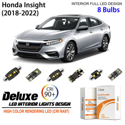 LED Interior Light Kit for Honda Insight 2018-2022 White LED Light Bulbs Package