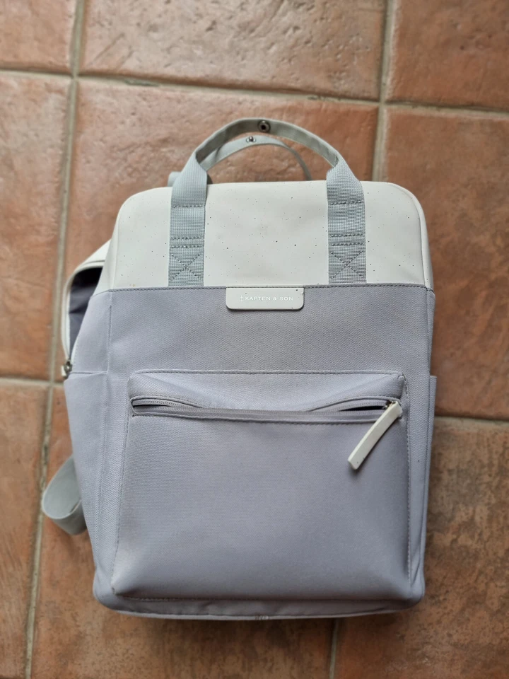 Cartable Sac à dos Kapten & Son Bergen Sky Sprinkled - Gris - Tbe  Idéal Fac - Photo 1/4