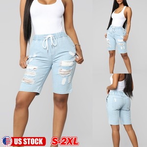 high waist drawstring shorts