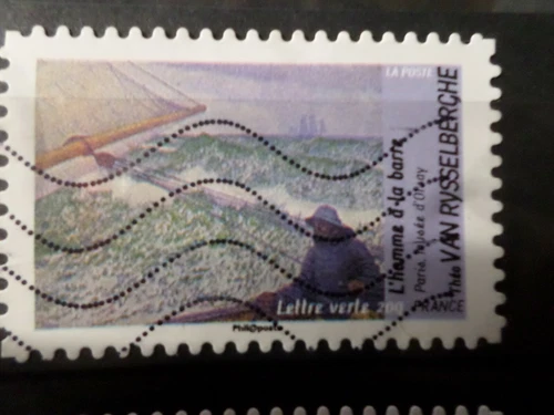 France 2013, Stamp Selfadhesive 832, Art Picture Rysselberghe Obliterated, VF