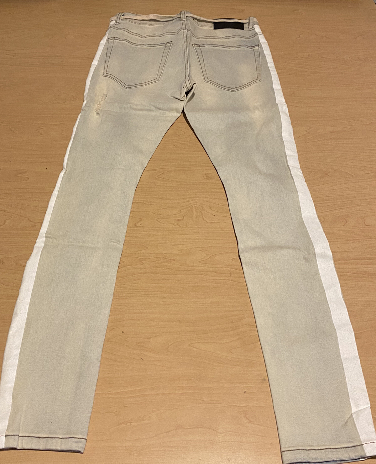 THRT DENIM  Ripped JEANS Pants SIze 30 RARE NEW Distressed Blue NWT image 8