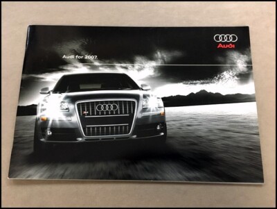 2007 Audi Original Car Sales Brochure Catalog - TT Q7 A3 A4 A6 A8