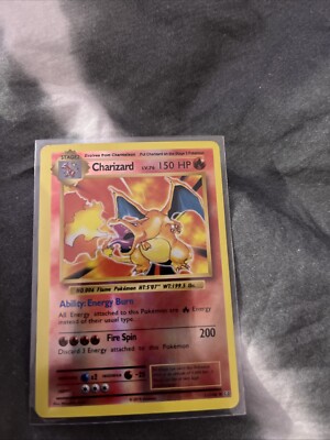 OG 2016 Evolutions Charizard Reverse