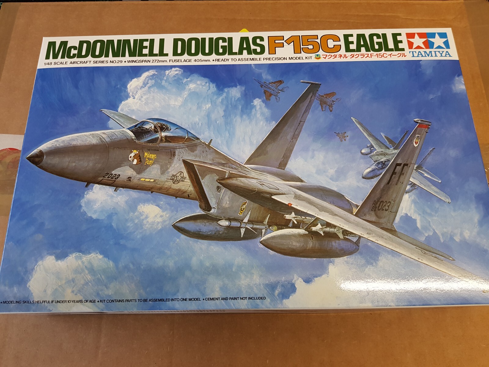 61029 Tamiya kits 1:48 Scale McDonnell Douglas F15c Eagle