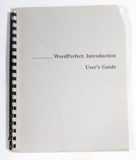 Vintage Word Perfect 5.1 Introduction User's Guide ST533B11