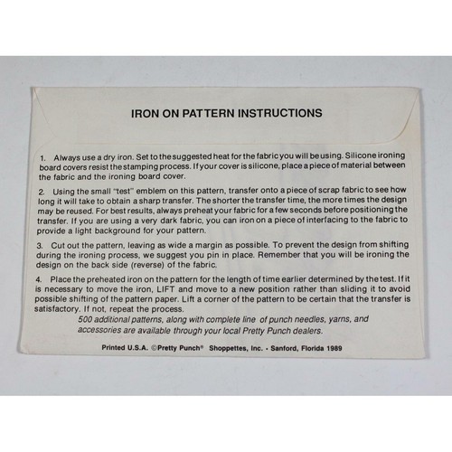 Pretty Punch Hot Iron Transfer Pattern #3140 Thunderbird T-Bird Car Embroidery - Picture 2 of 2