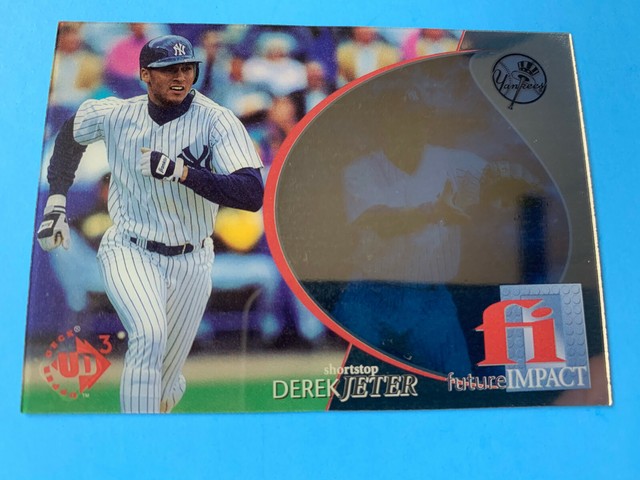 1997 Upper Deck Future Impact Derek Derek Jeter 55 Yankees Holo 