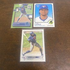 Otto Lopez 2022 Optic Lime Green Prizm Rc 2022 Topps Rc &2022 Heritage Rc 