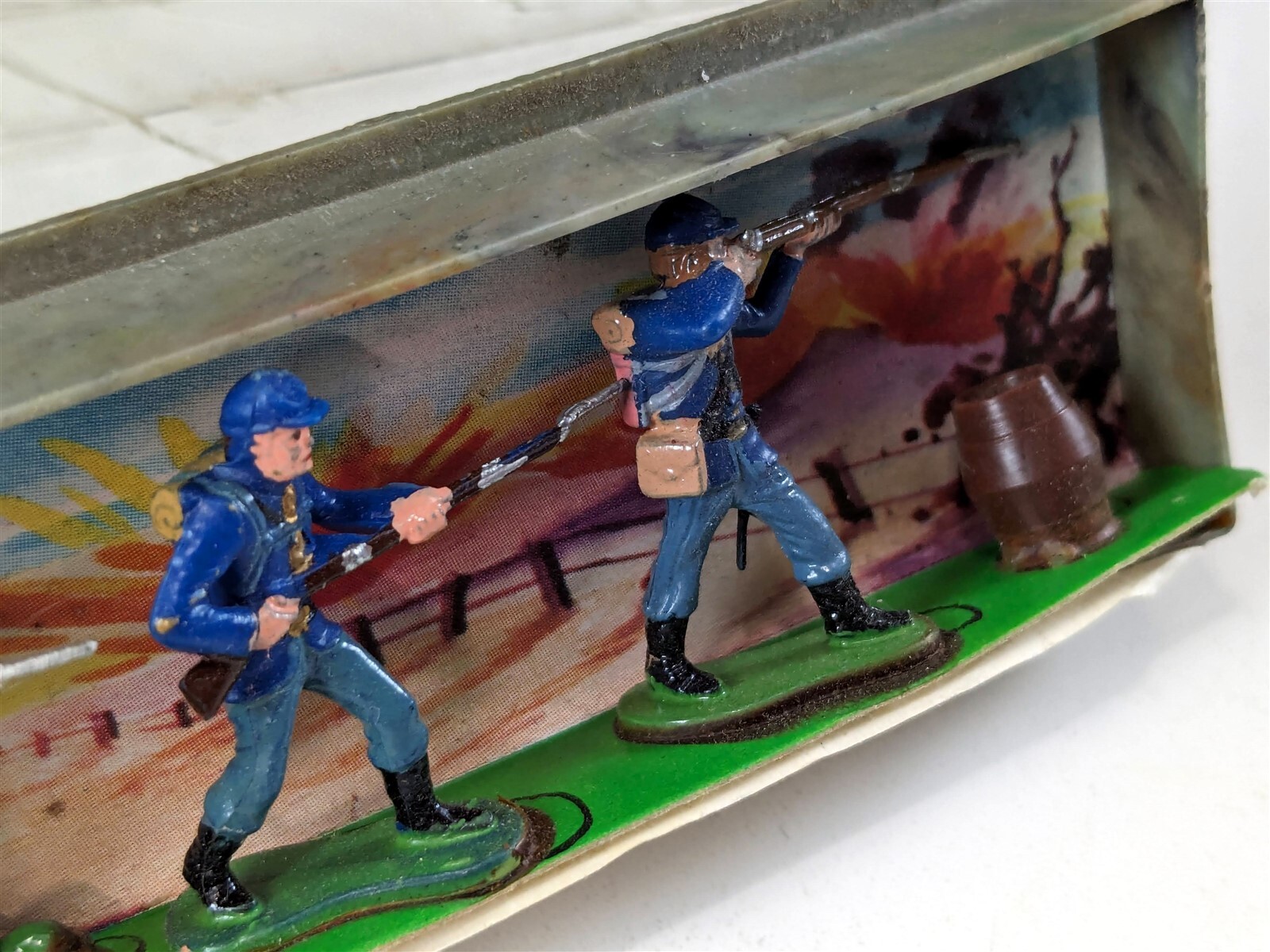 Marx Miniature Masterpieces Civil War Hand Painted HK6301/10 30mm