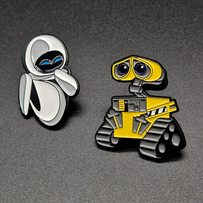 Pin Anstecker Anstecknadel Walle Eve WALL·E Pixar Studios