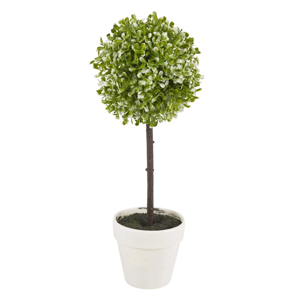 Decorative Artificial Outdoor Ball Plant Tree Pot Colour Small Medium Large - Image 3 of 4