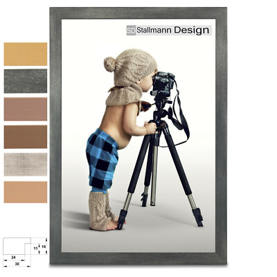 Bilderrahmen New Modern Holz MDF Foto Poster Rahmen Modern Kantig Zeitlos