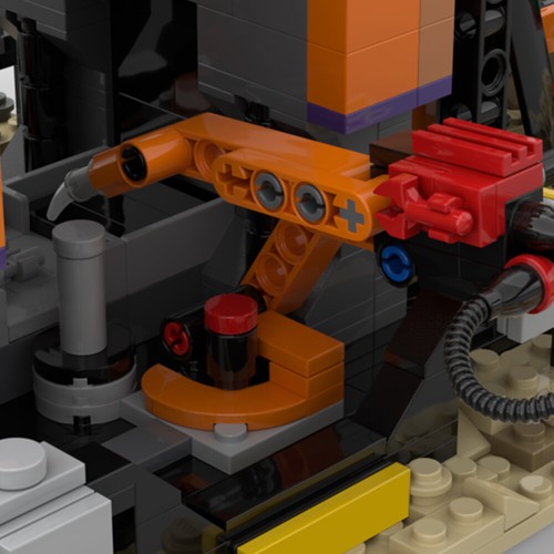 Satisfactory Constructor / Automated Production Line 1532 Pieces from Game - Picture 10 of 11