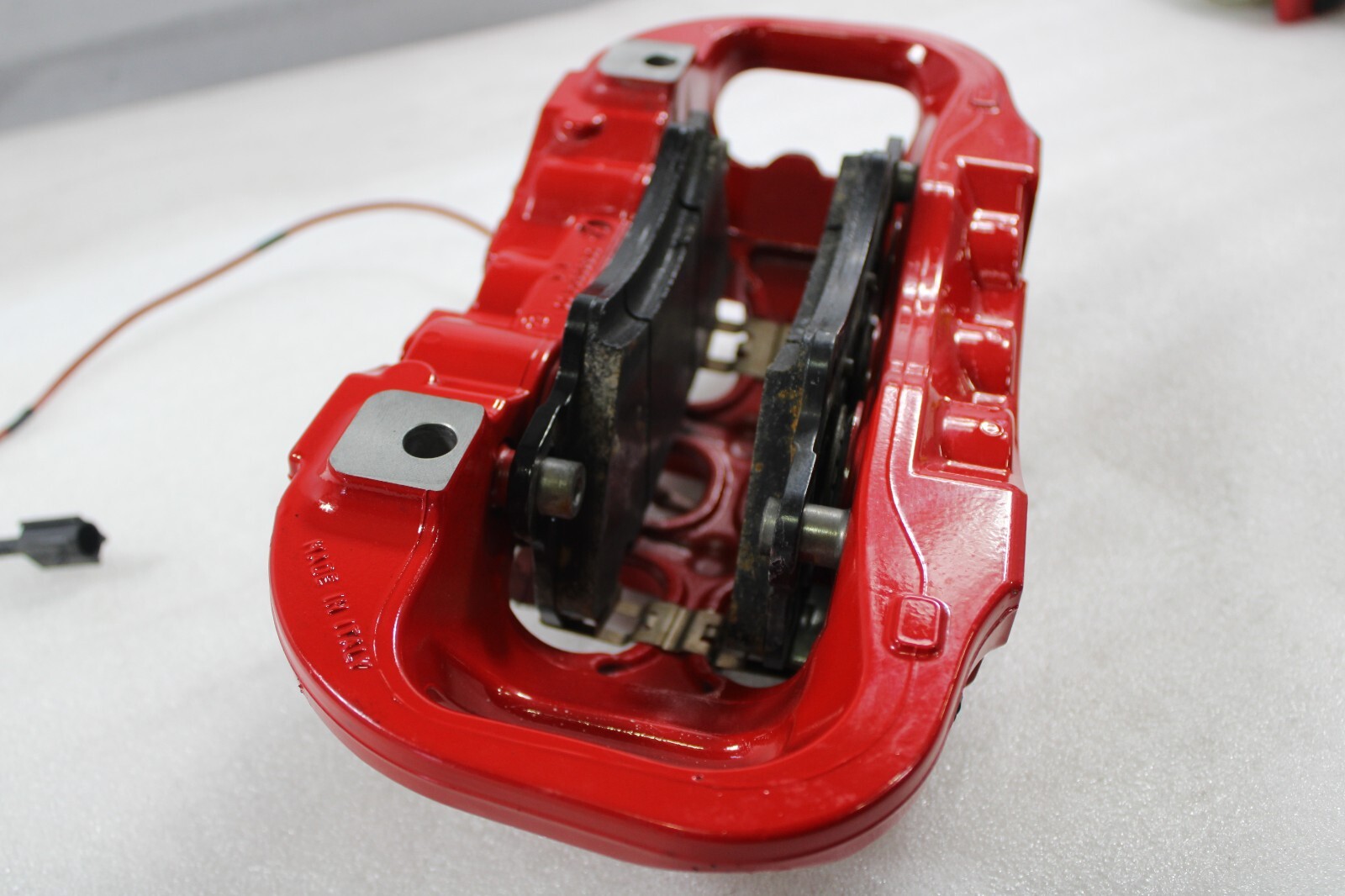 Ferrari F8, 488, RH, Right, Front CCM Brake Caliper, Red, Used, P/N 785828