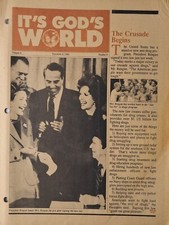 Gods World Magazine 1986 November Just Say No Nancy Reagan
