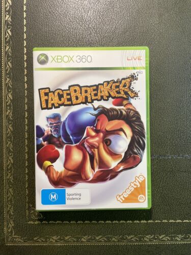 FACEBREAKER Microsoft XBOX 360 Boxed with Manual Like NEW AUS version PAL - Photo 1/5